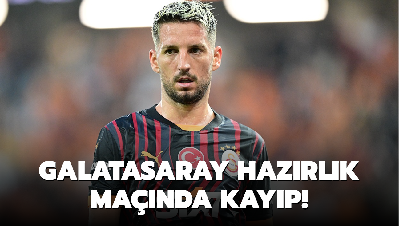 Galatasaray hazrlk manda kayp!