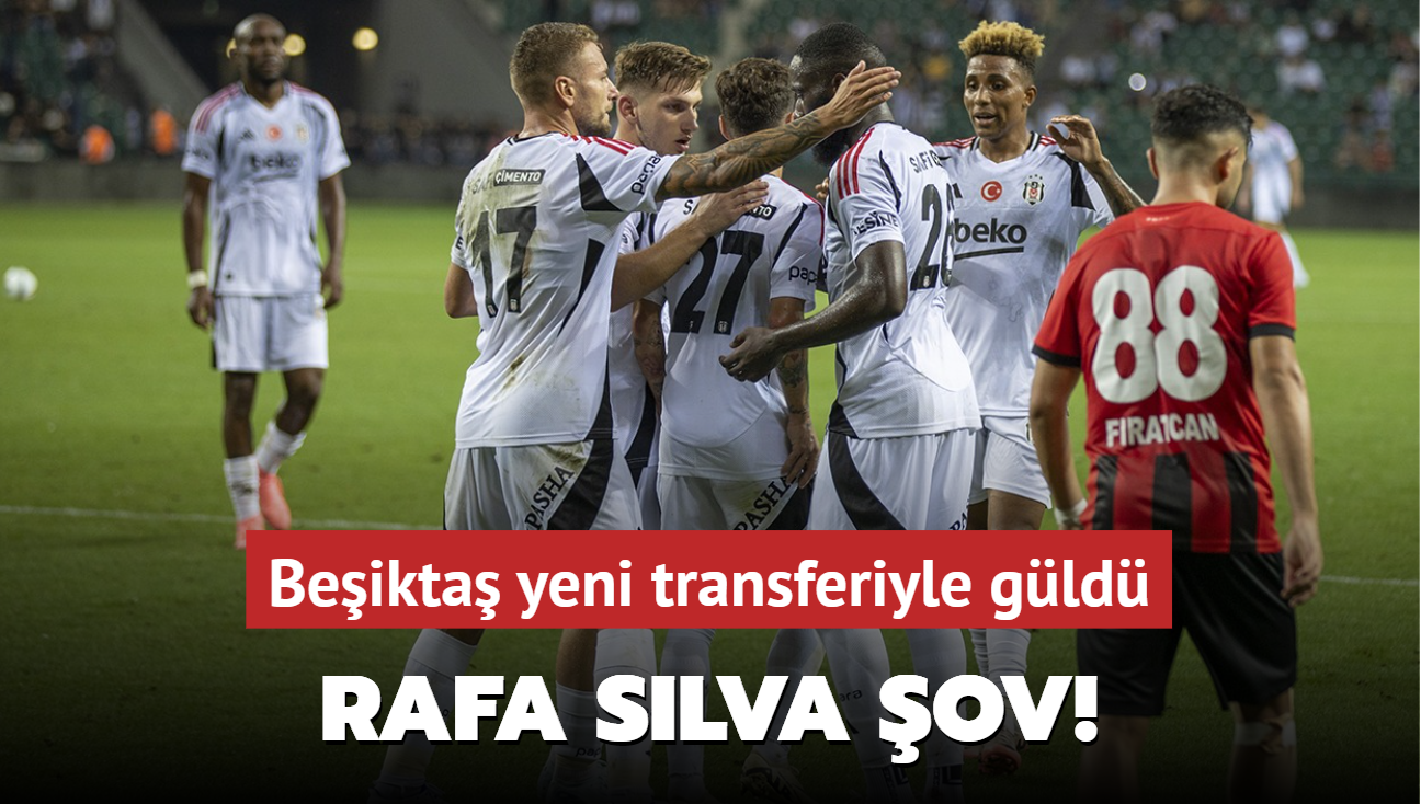 Rafa Silva ov! Beikta yeni transferiyle gld