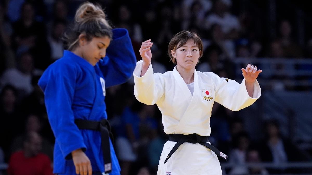 Judoda kadnlarda altn madalya Natsumi Tsunoda'nn oldu