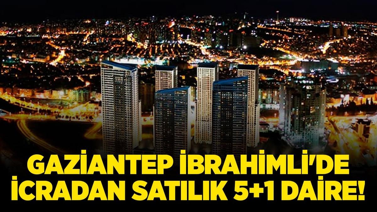 Gaziantep brahimli'de icradan satlk 5+1 daire!