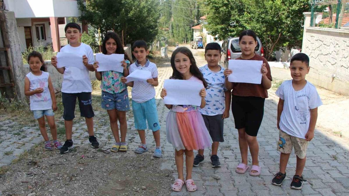 Kye oyun park isteyen ocuklara Bakan Kurum'dan mjde