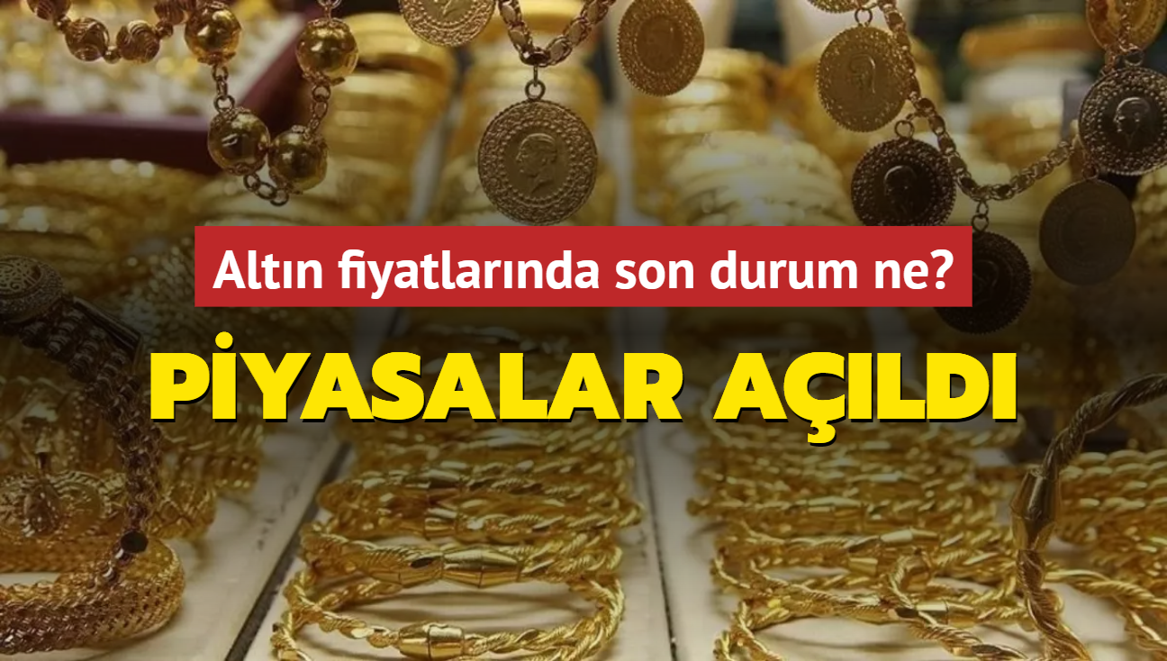 Altn fiyatlarnda son durum ne" te Kapal ar'da gram ve eyrek altn fiyatlar (CANLI)