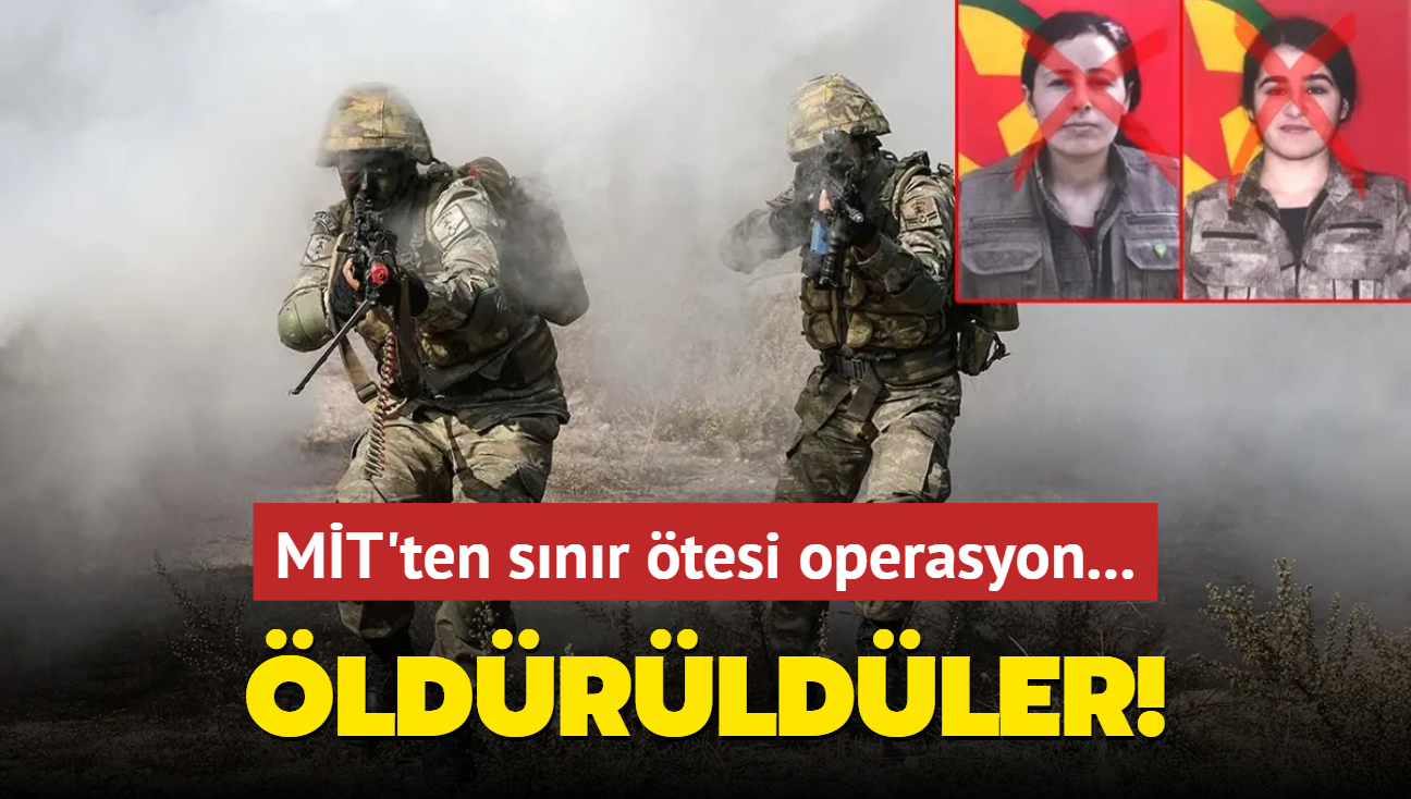 MT'ten Irak'n kuzeyinde nokta operasyon! Saldr hazrlndaki terristler ldrld