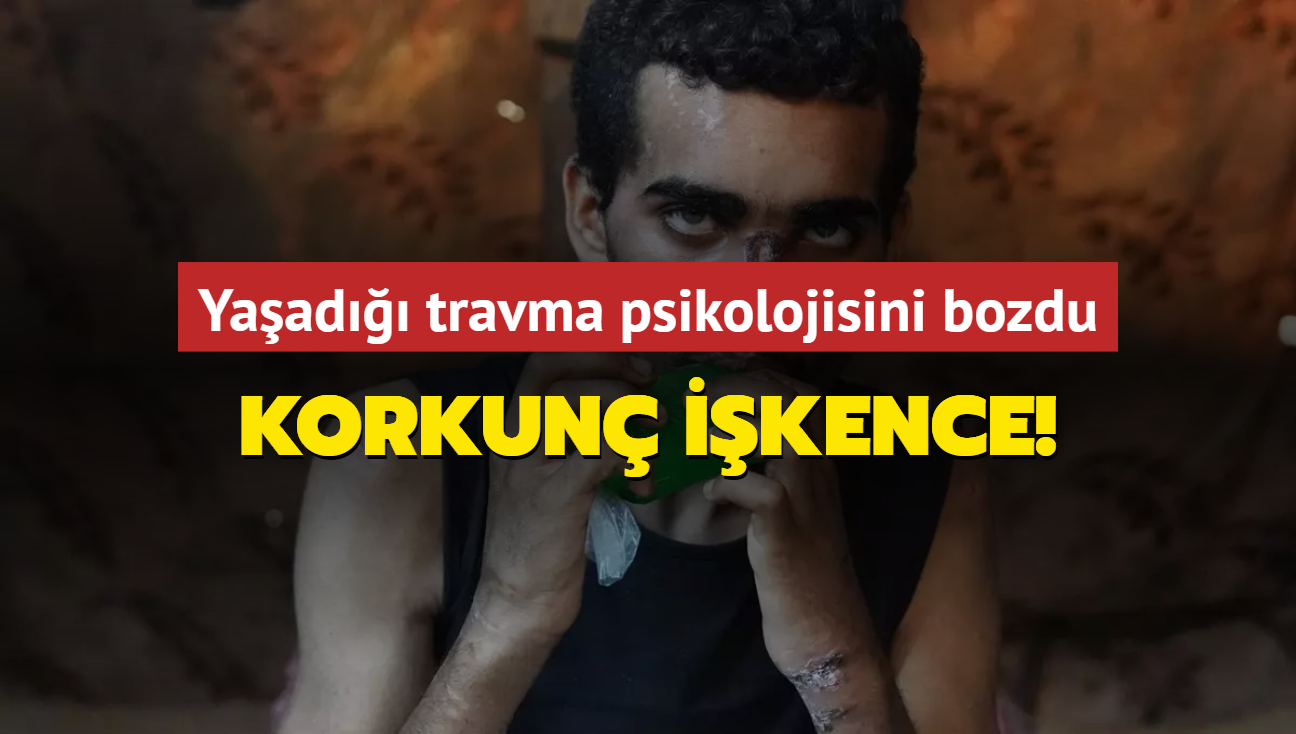 Soykrmc srail'den Filistinli tutuklulara korkun ikence... Yaad travma psikolojisini bozdu