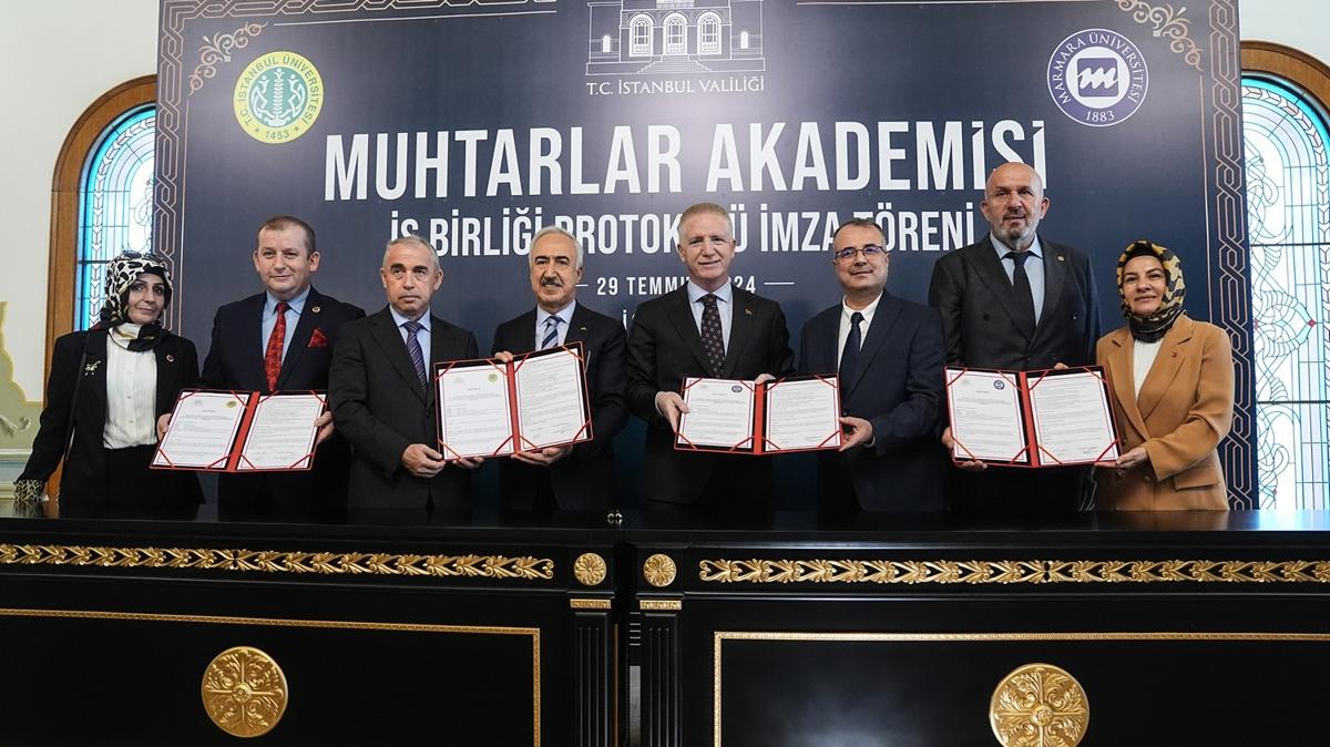 961 muhtar "Muhtarlar Akademisi"nde eitim alacak