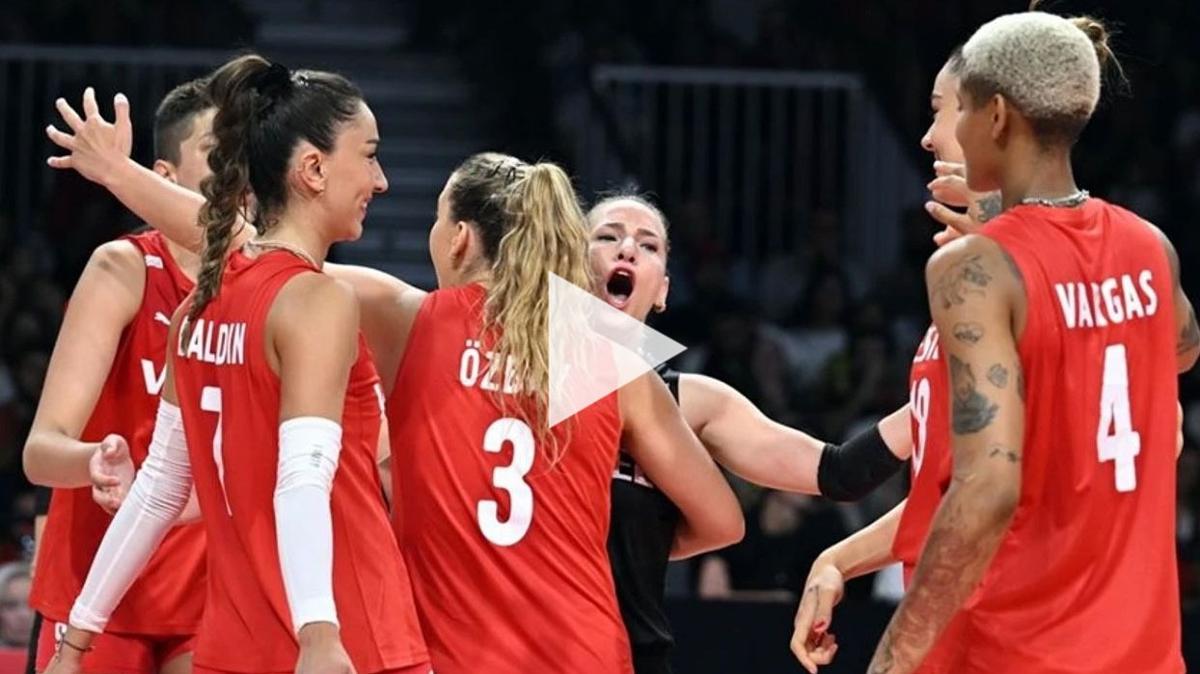 Olimpiyat oyunlar Trkiye-Hollanda voleybol ma CANLI ZLE! Filenin sultanlar ma hangi kanalda"