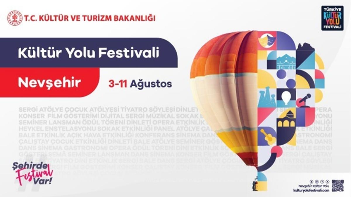 Kltr Yolu Festivali Nevehir'de balyor