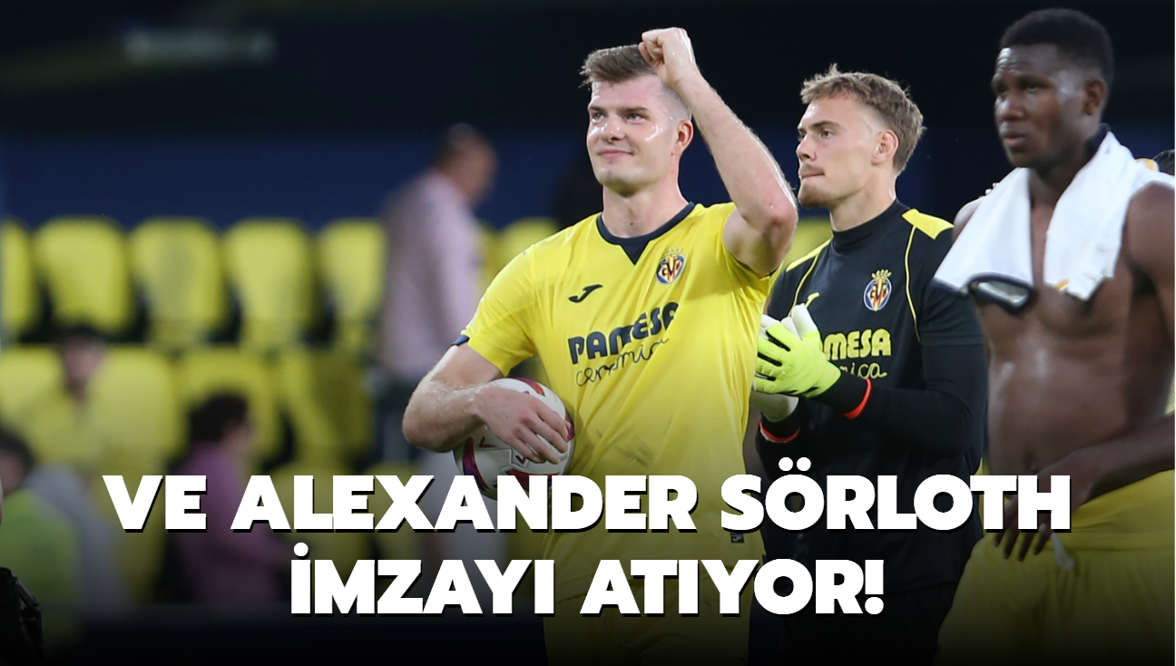 Ve Alexander Srloth imzay atyor!