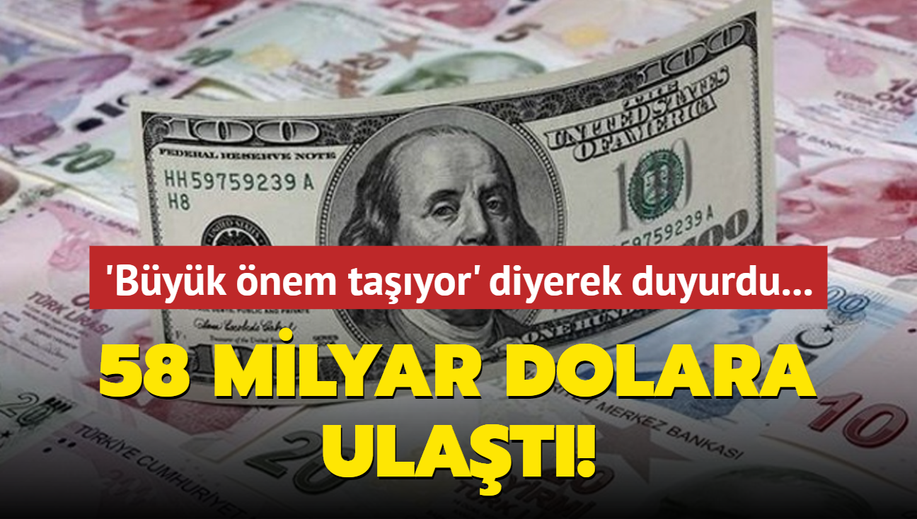 Bakan imek 'Byk nem tayor' diyerek aklad... 58 milyar dolara ulat! 