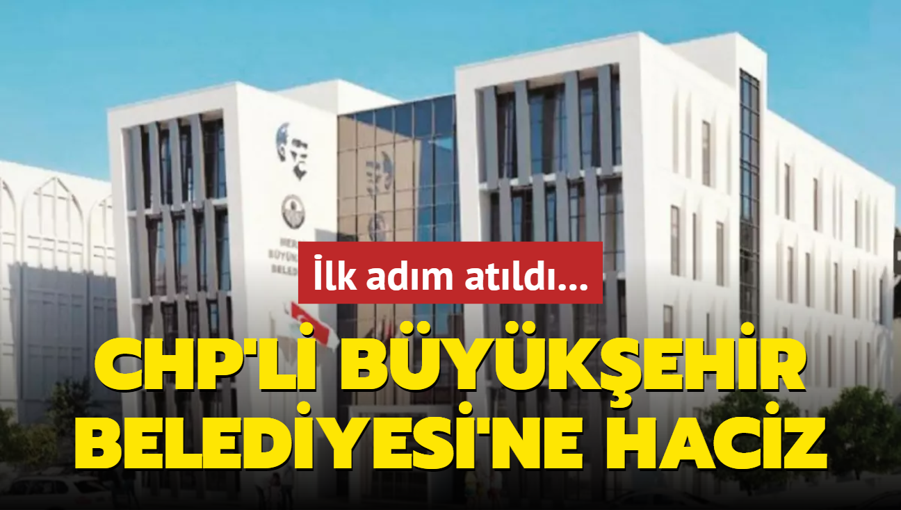 CHP'li Bykehir Belediyesi'ne haciz