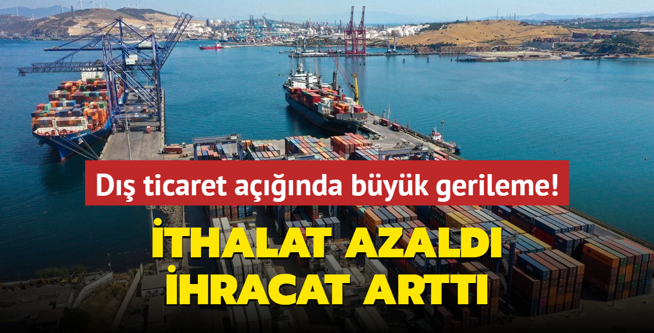 thalat azald ihracat artt... D ticaret anda byk gerileme!