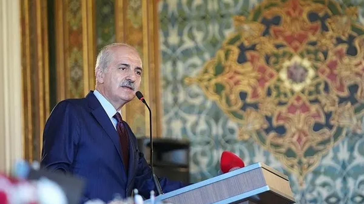 TBMM Bakan Kurtulmu: srail'in uluslararas hukuk erevesinde durdurulmas arttr