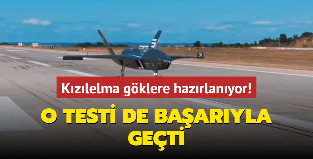 Kzlelma'dan bir baar daha: O testi de baaryla geti