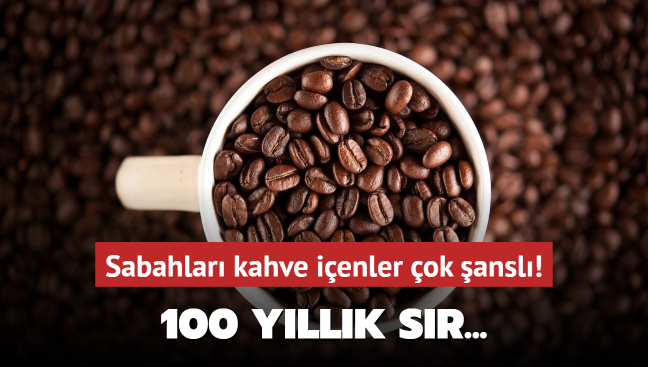 Sabahlar kahve ienler ok ansl! 100 yllk srr uzmanlar aklad