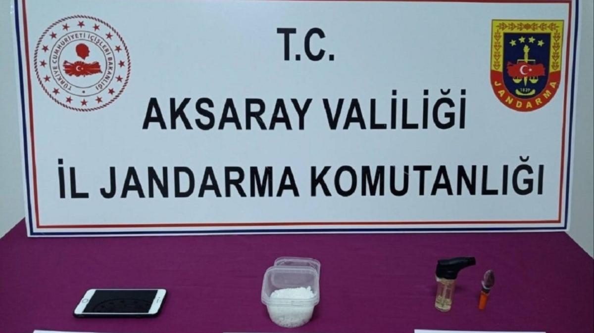 Uyuturucu taciri Aksaray'da yakaland