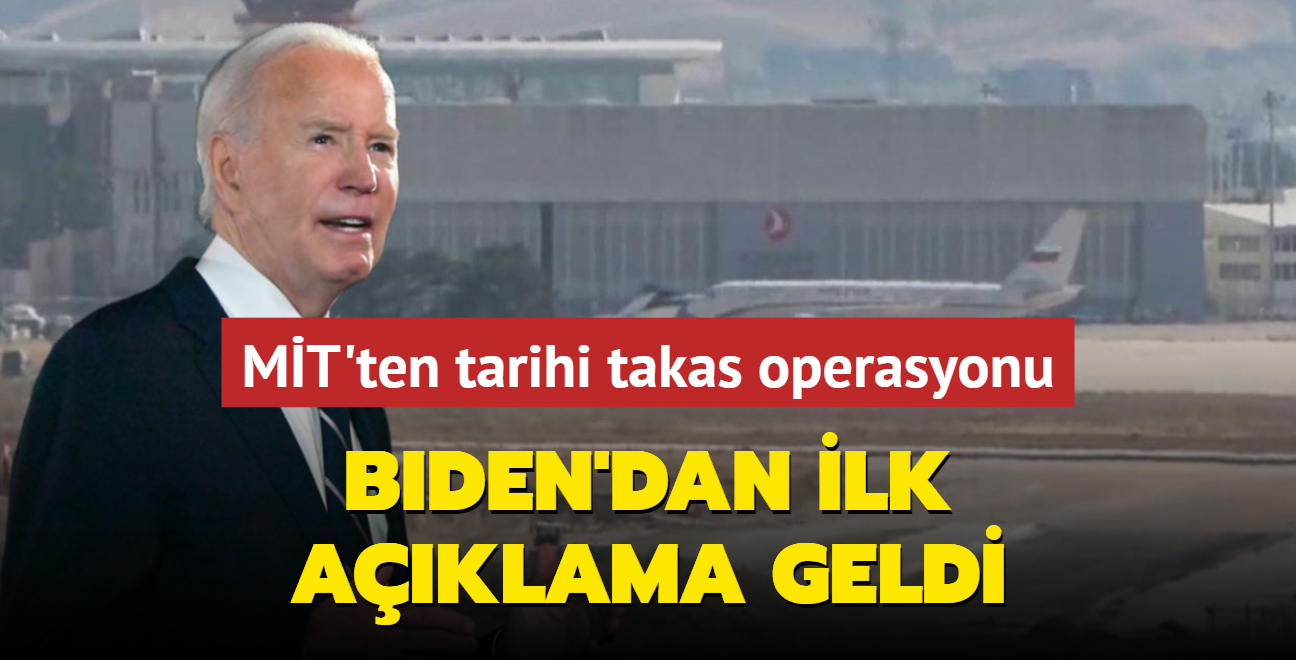 MT koordine etmiti... Trkiye'deki tarihi takas sonras Biden'dan ilk aklama!