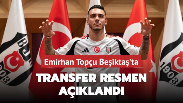 Transfer resmen akland! Emirhan Topu Beikta'ta