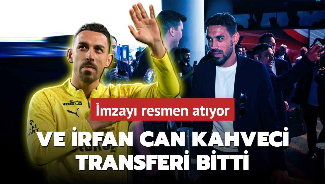 Ve rfan Can Kahveci transferi bitti! mzay resmen atyor