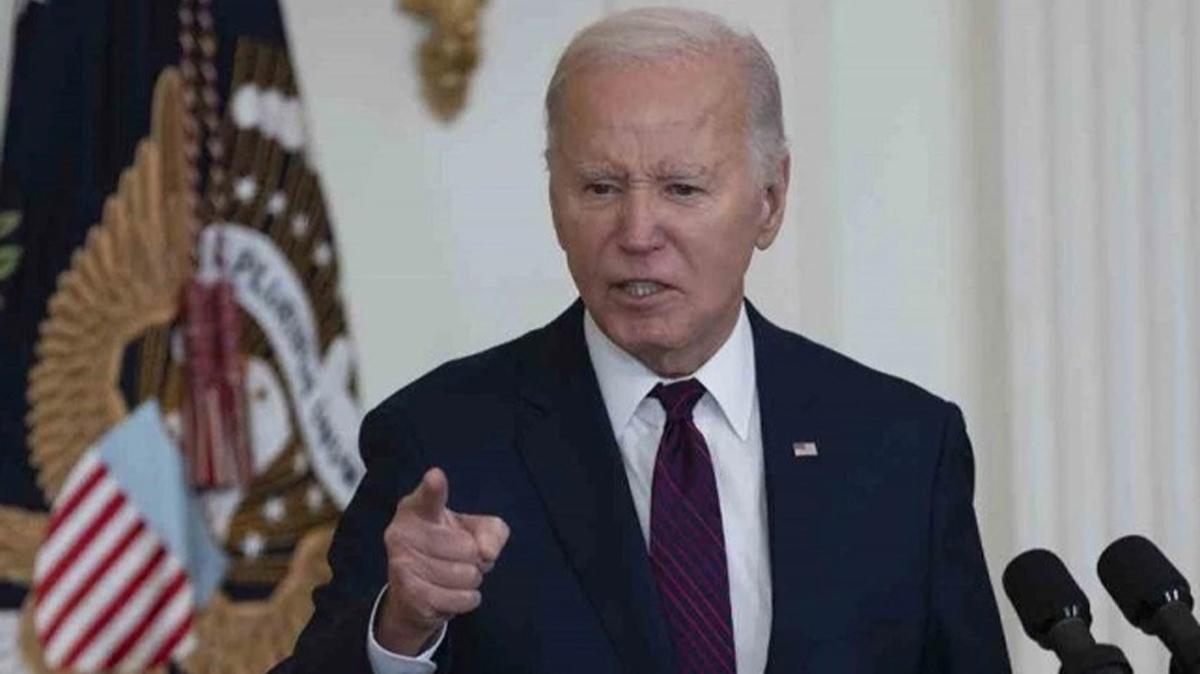 ran geri adm atacak m" Biden'dan kritik aklama!