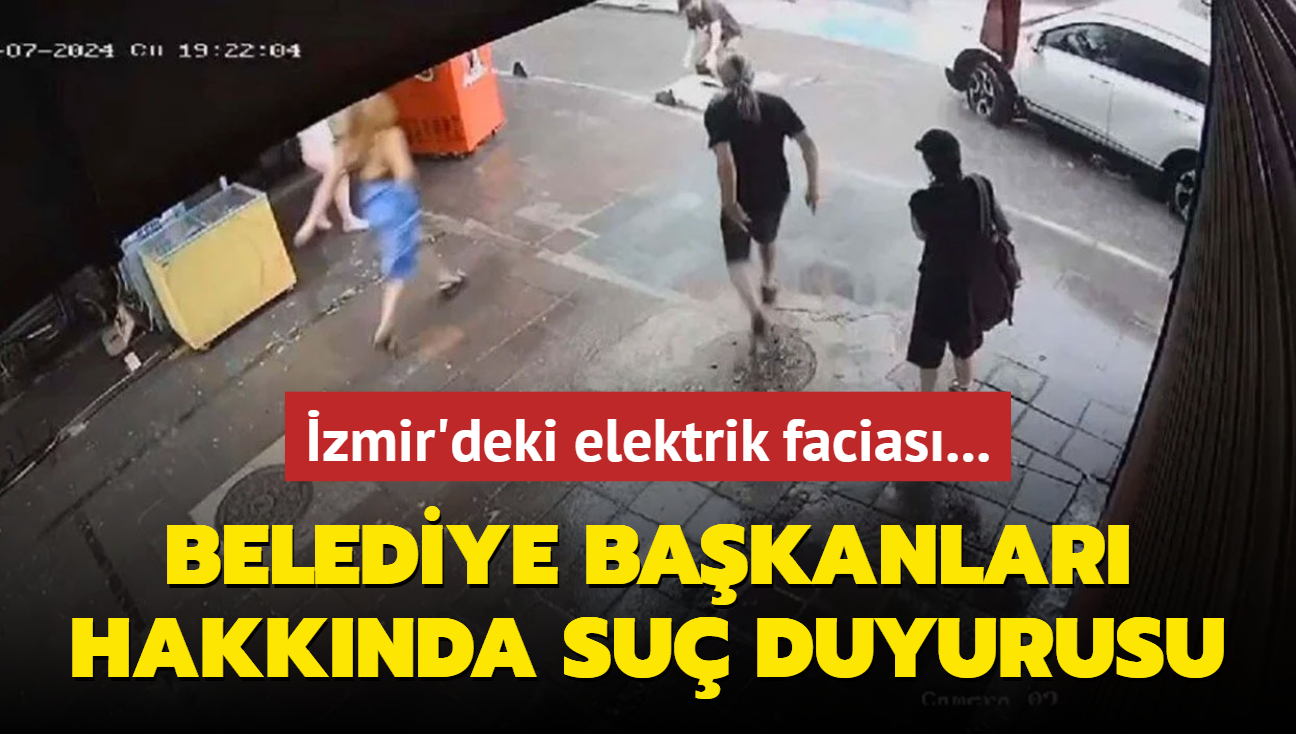 Aralarnda CHP'li Cemil Tugay ve Tun Soyer de var... zmir'deki elektrik facias iin su duyurusu