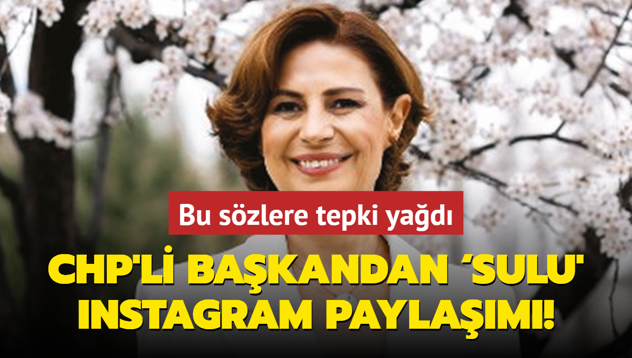 CHP'li bakandan sulu' Instagram paylam!