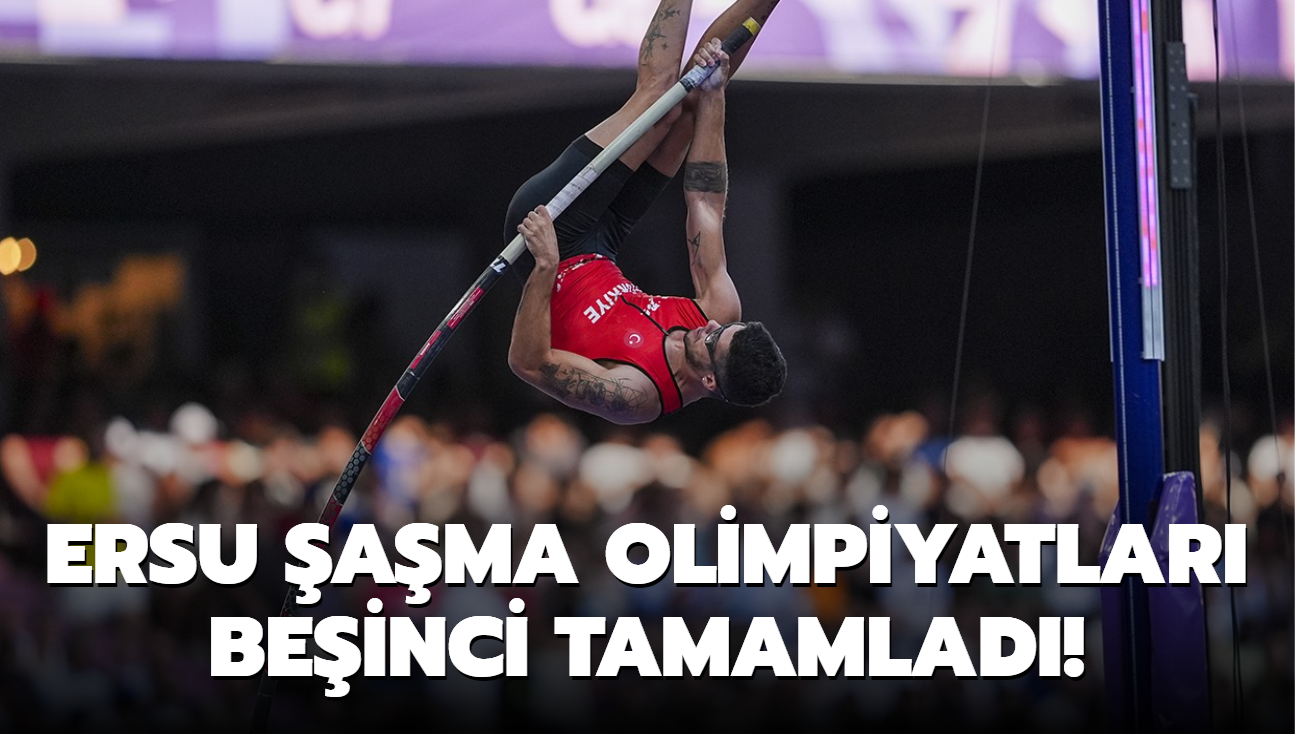 Ersu ama olimpiyatlar beinci tamamlad!