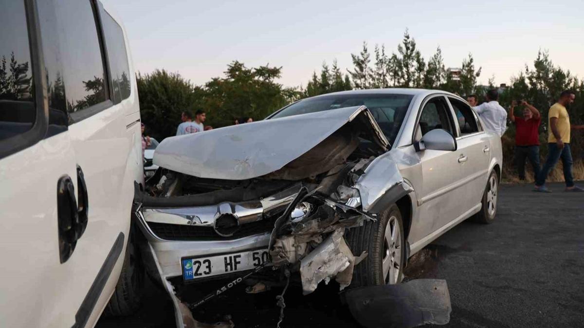 Elaz'da trafik kazas: 6 yaral