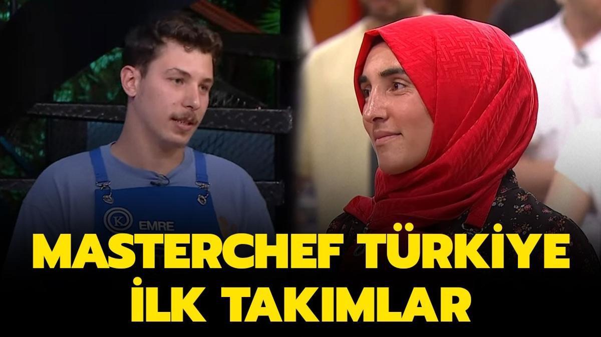 MasterChef ilk takmlar nasl" te MasterChef mavi takm ve krmz takm yarmaclar