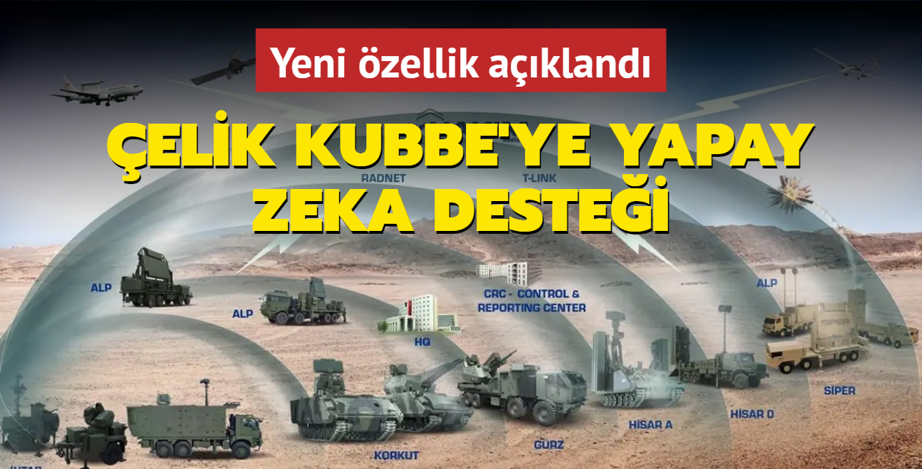 Her detay merak ediliyor... elik Kubbe'ye yapay zeka destei! 