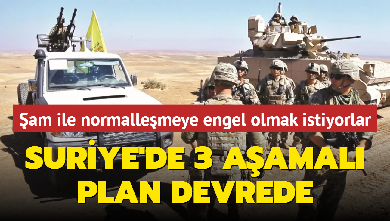 Suriye'de 3 aamal Plan Devrede... am ile normallemeye engel olmak istiyorlar