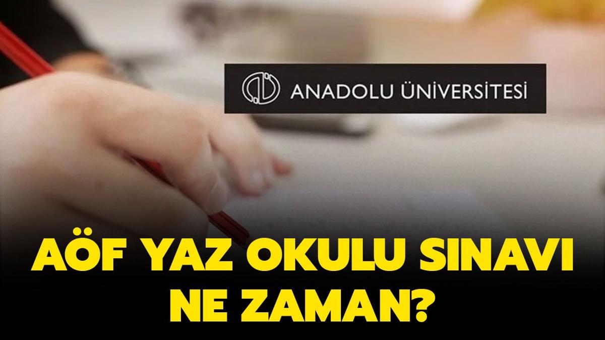 AF yaz okulu snav ne zaman" AF yaz okulu snav giri yerleri belli oldu mu"