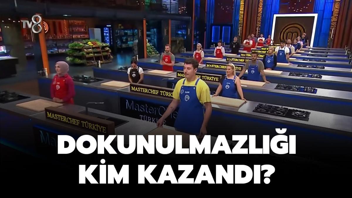 MasterChef'te dokunulmazlk kim ald" 7 Austos MasterChef'te potaya kim girdi"