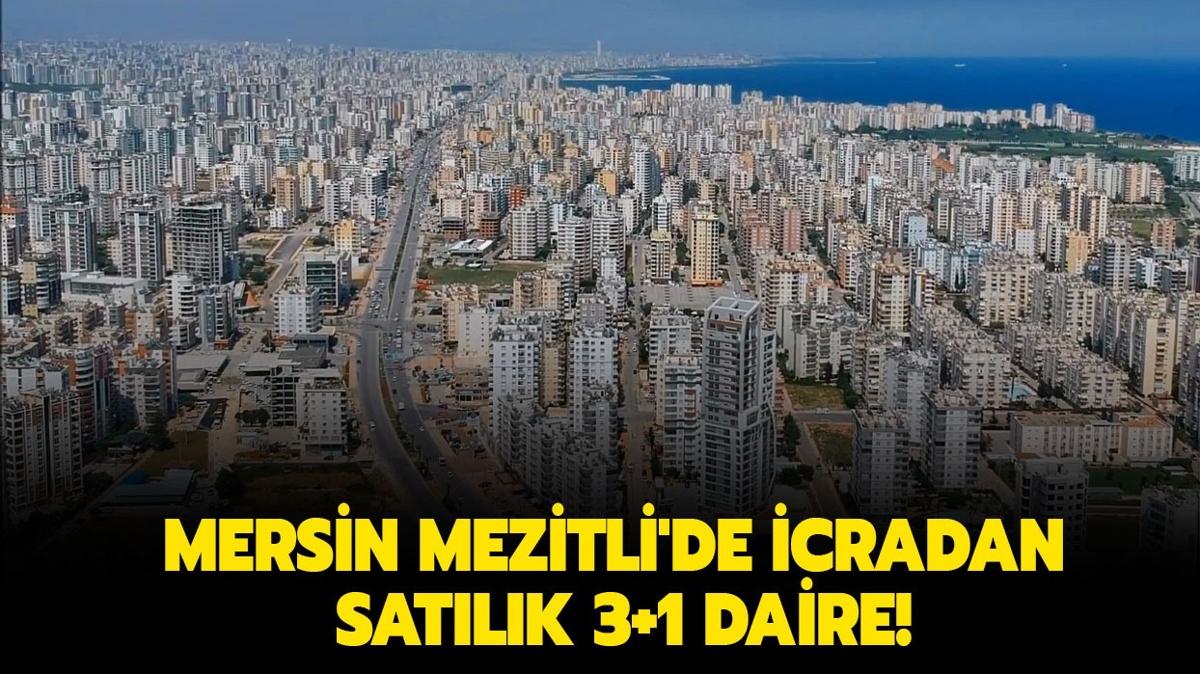 Mersin Mezitli'de icradan satlk 3+1 daire !