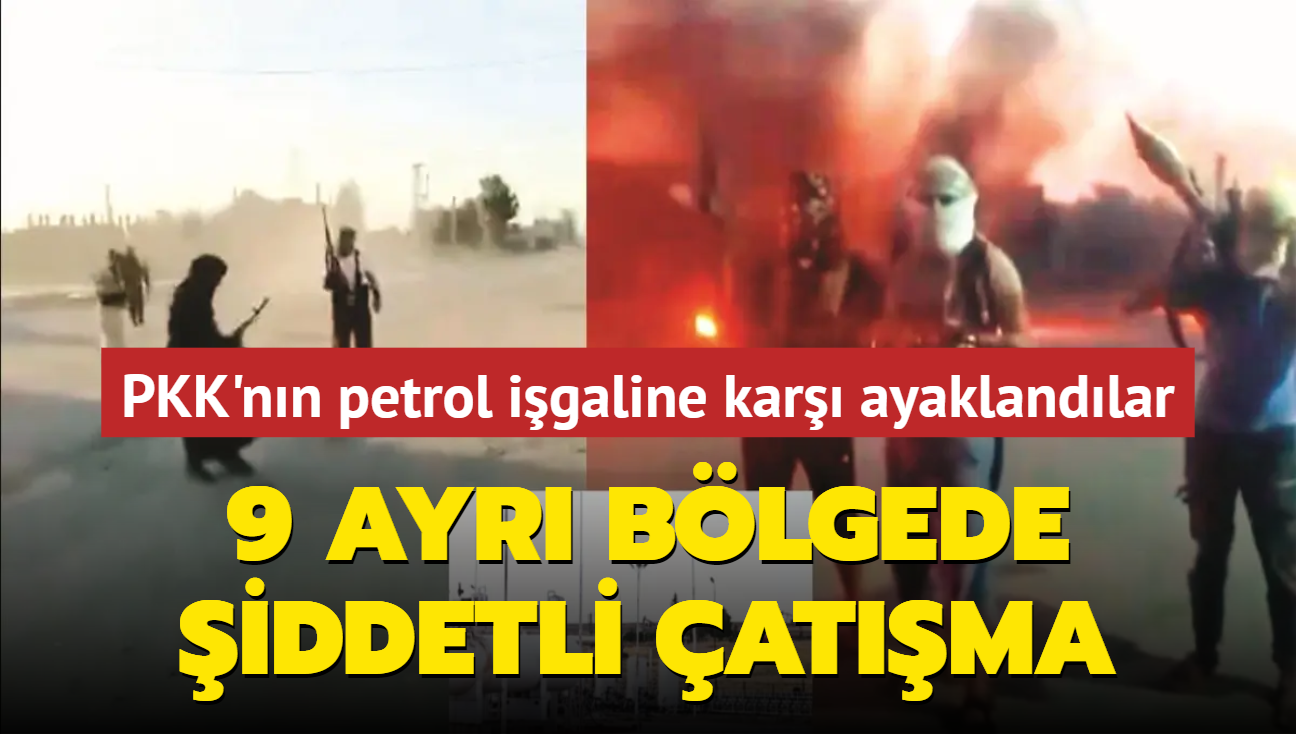 Airetler PKK'nn petrol igaline kar ayakland