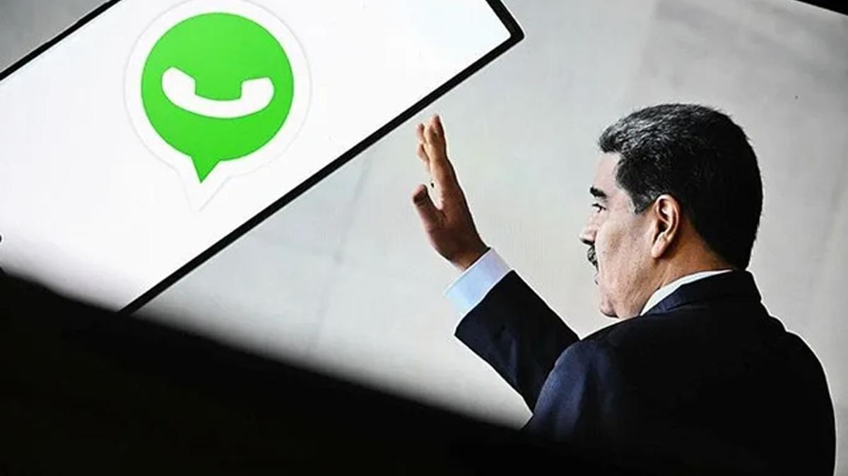 Maduro'dan WhatsApp'a "casusluk" sulamas