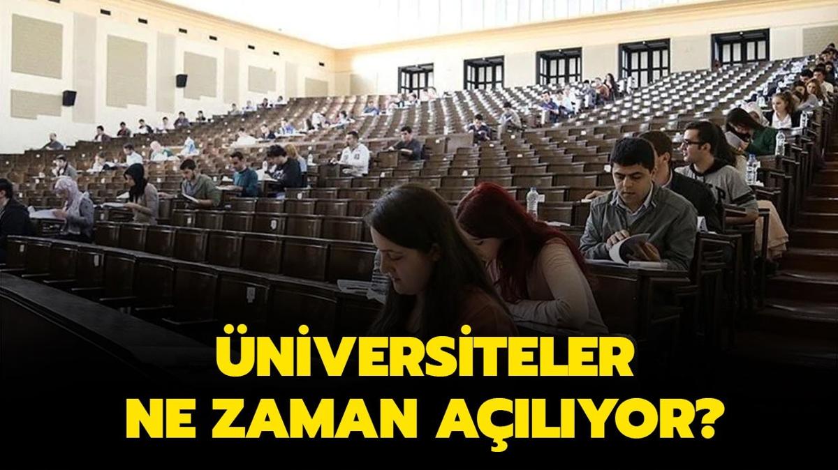 niversitede dersler ne zaman balyor" niversiteler ne zaman alyor 2024" 