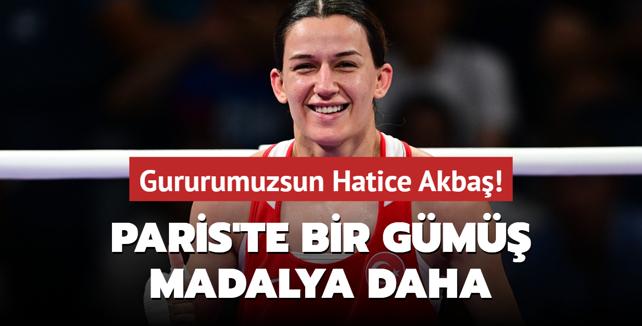 Gururumuzsun Hatice Akba! Paris'te bir gm madalya daha