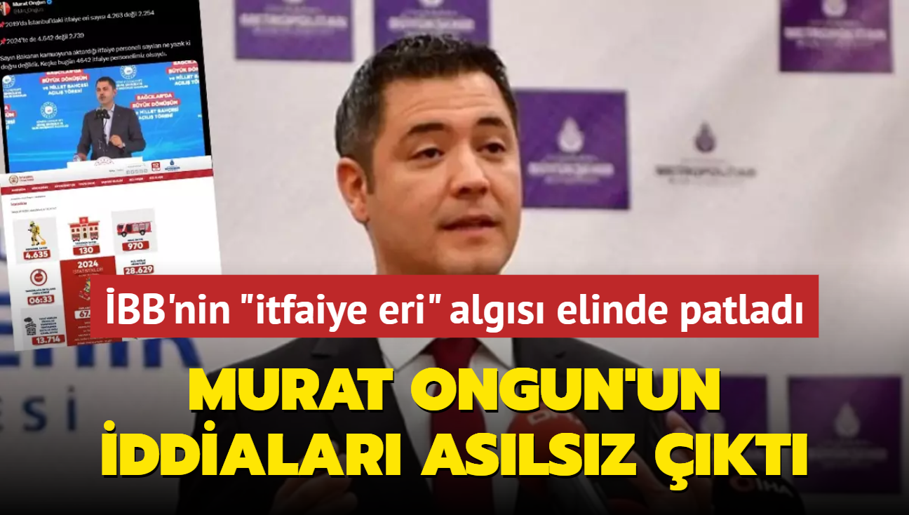 BB'nin "itfaiye eri" algs elinde patlad... Murat Ongun'un iddialar aslsz kt