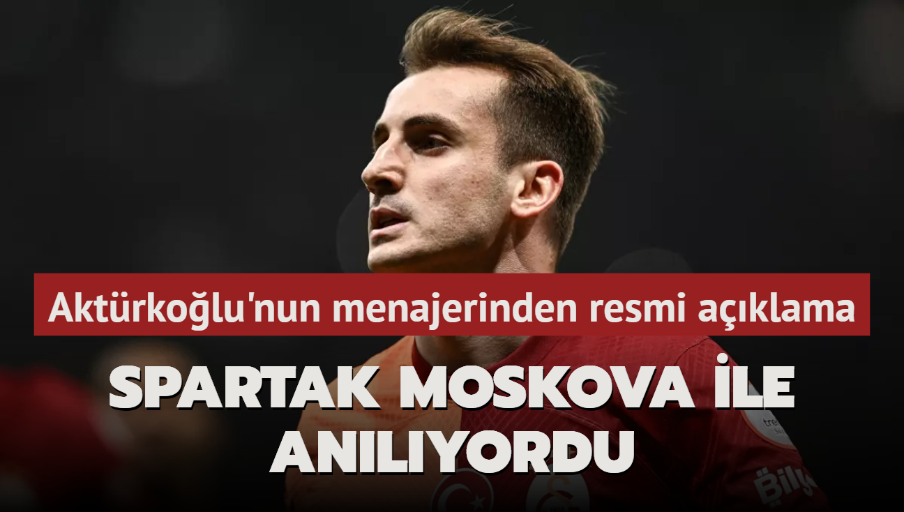 Spartak Moskova ile anlyordu! Kerem Aktrkolu'nun menajerinden resmi aklama