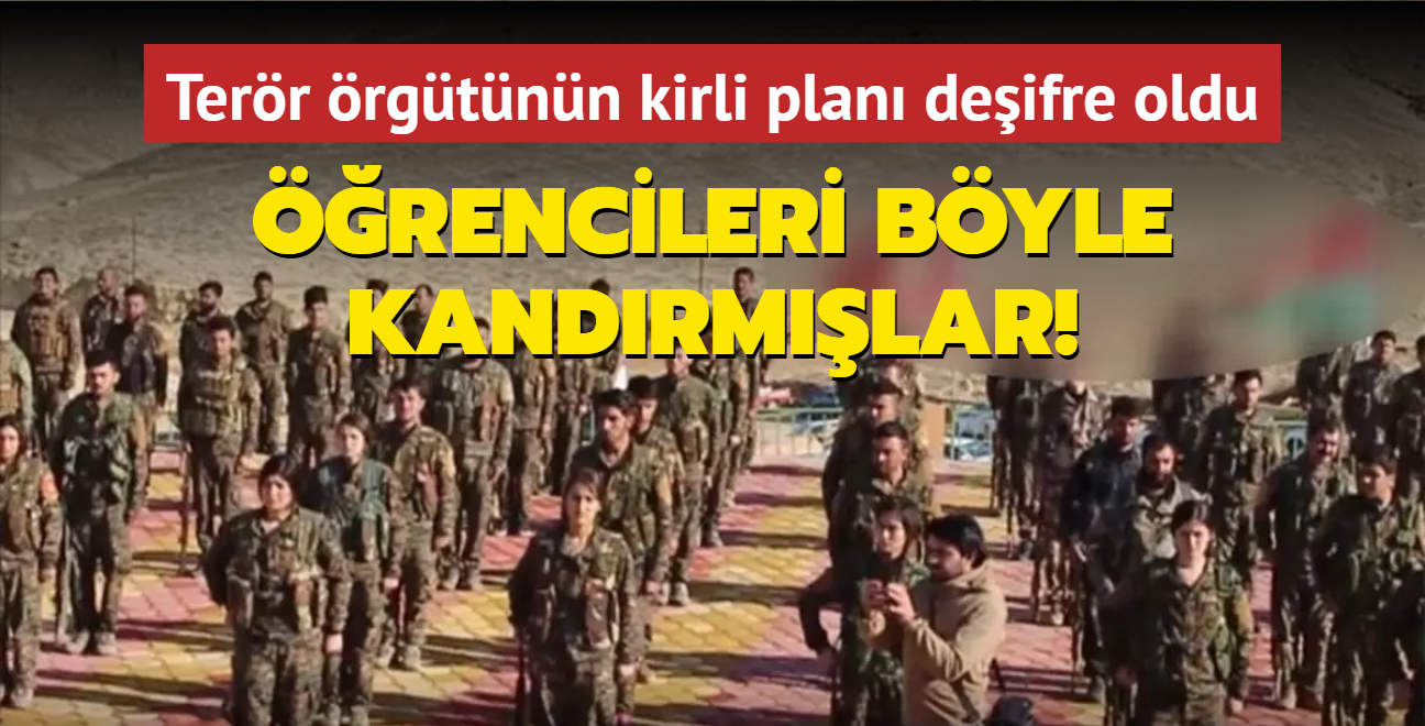 Terr rgt PKK'nn kirli stratejisi deifre oldu... niversite rencilerini byle kandrmlar! 