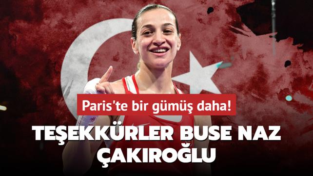 Teekkrler Buse Naz akrolu! Paris'te bir gm daha