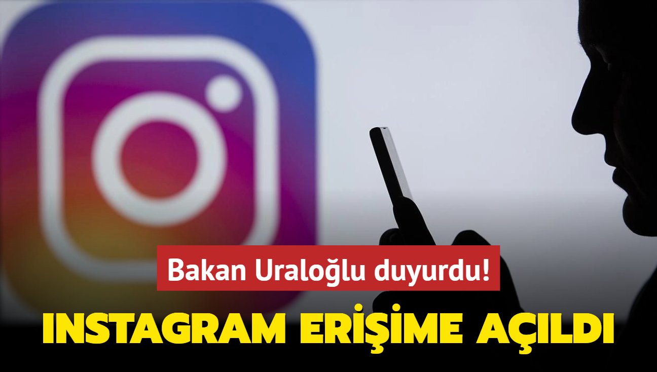 Bakan Uralolu saat vererek duyurdu! Instagram eriime ald