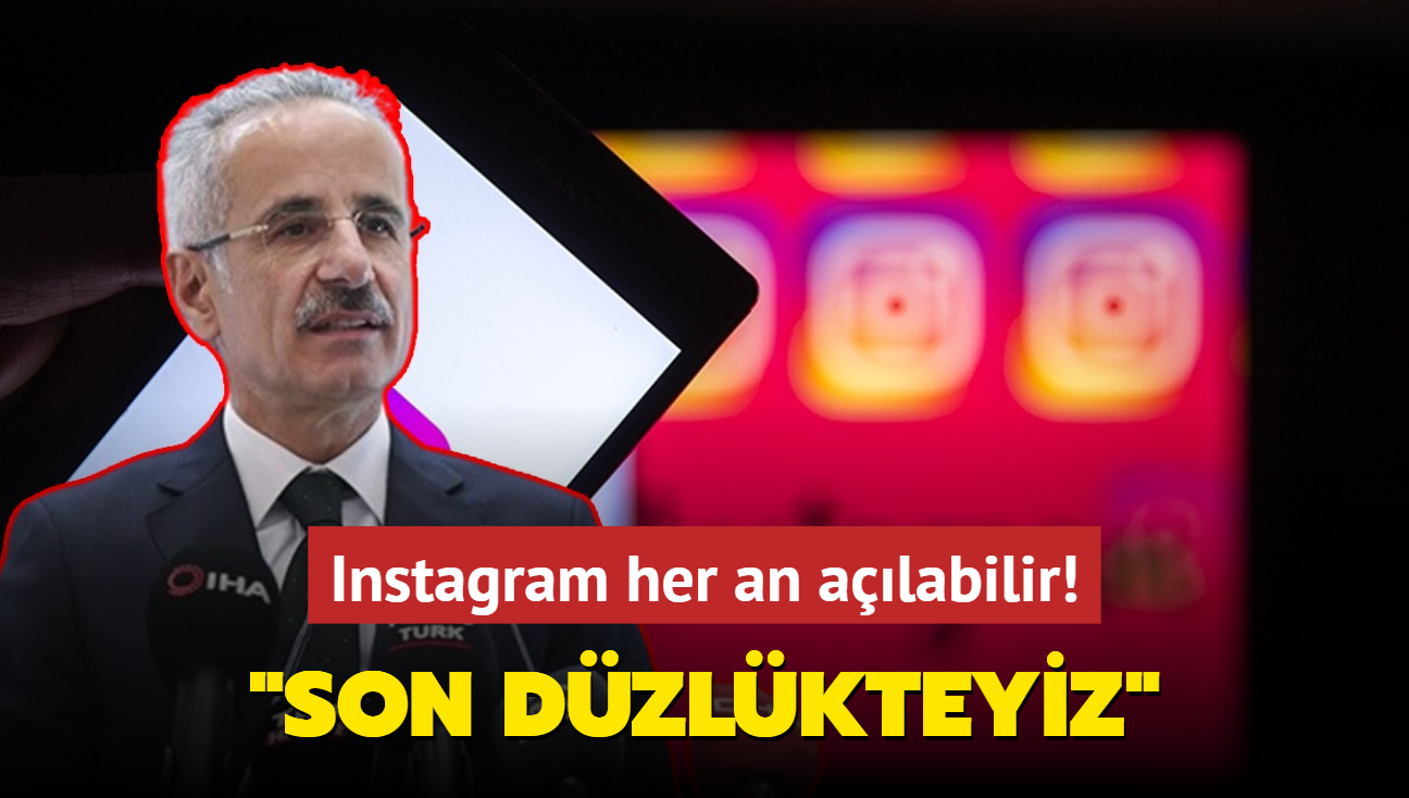 Instagram her an alabilir... "Son dzlkteyiz"