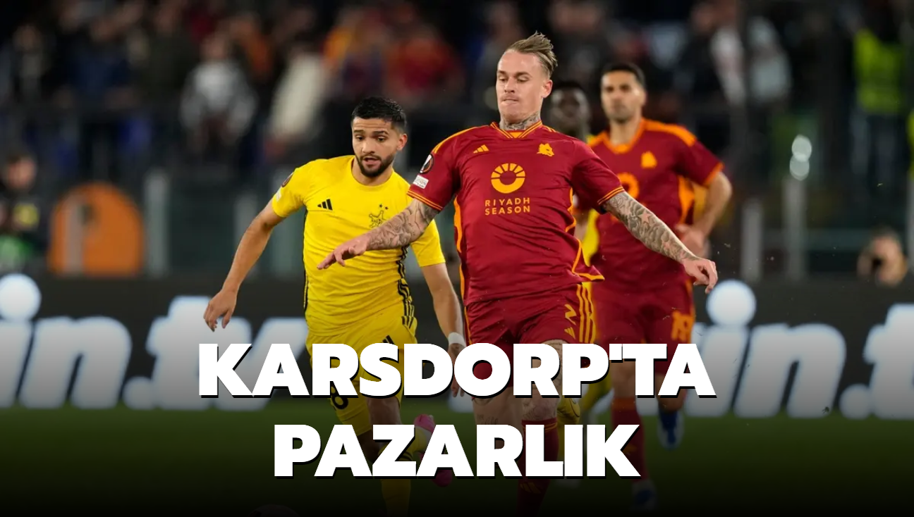 Karsdorp'ta pazarlk