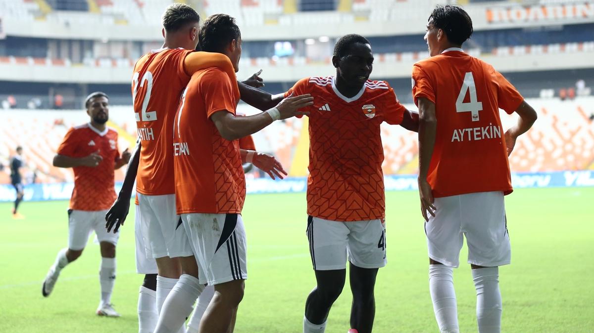 Adanaspor, Esenler Erokspor'u 2-1 malup etti