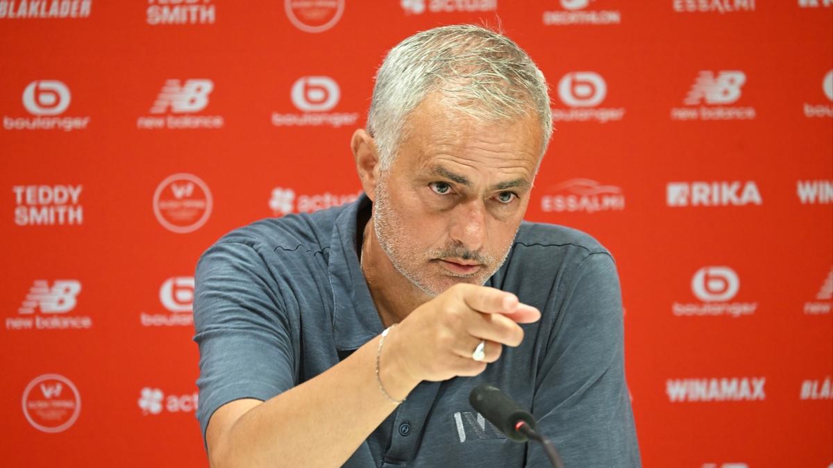 Mourinho: Baarl antrenrlerin daha kk ileri stlenmesine sk rastlanmyor