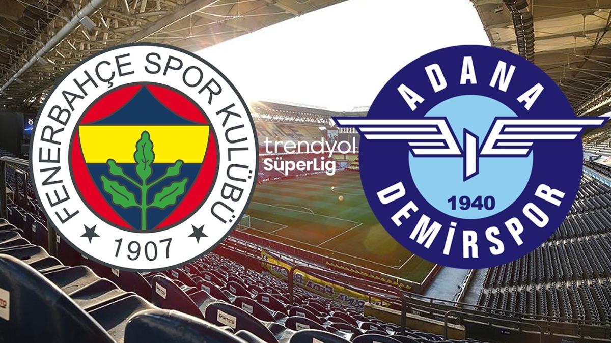 Sper Lig FB ma canl izle! Fenerbahe - Adana Demirspor ma saat kata"