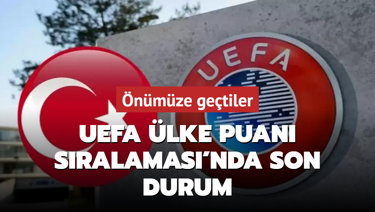 UEFA lke Puan Sralamas'nda son durum! nmze getiler