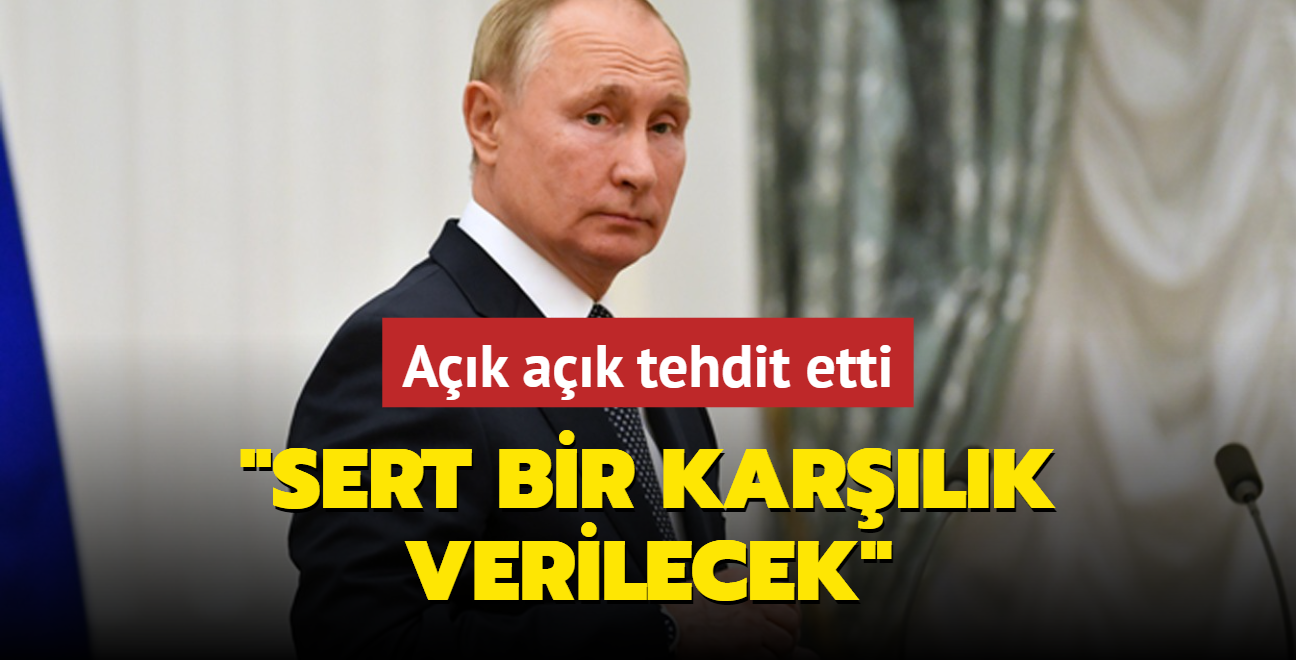 Ak ak tehdit etti: Sert bir karlk verilecek