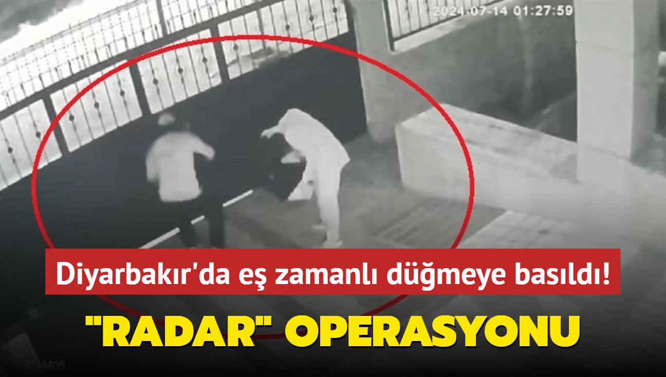 Diyarbakr'da ayn anda hrszlk yapan ebekeye operasyon: 16 gzalt